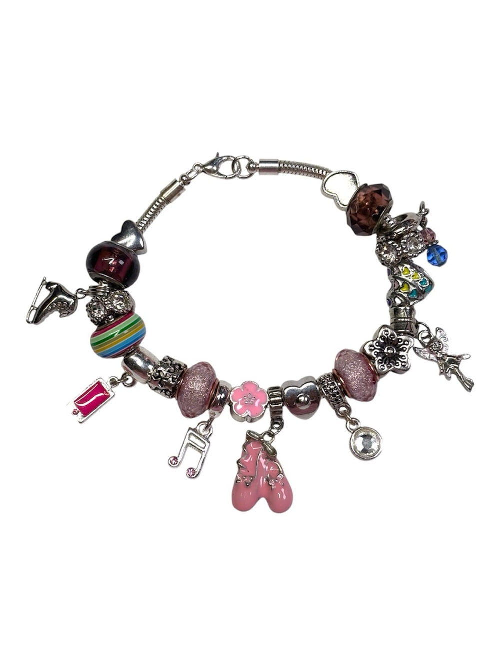 Custom Ballerina charm bracelet 💗